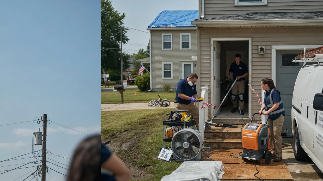 Water Damage Repair in Lewis, KS near me